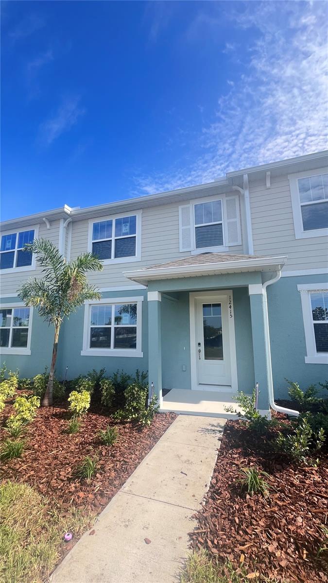 One or more photo(s) has been virtually staged. Be the first to live in this beautiful brand-new construction townhouse! Imagine the easy would be for you and your family just walk to the amenities and the School? YES, Just steps away from the clubhouse, fitness center, resort-style pool, playground, and the brand-new High school Innovation. Everything your family needs—right across the street. 3 bedrooms / 2.5 bathrooms, 6 parking spaces (2 in the garage) plus parking space in front for your guest, the internet includes in the rent. Fully upgraded, gourmet kitchens with quartz countertops, open concept layout, located in Meridian Parks - Lake Nona zoned for top- rated schools. Avoid the Narcoossee road traffic with the easy access to 417 and 529, minutes to the airport, groceries, dining, Disney and the beaches. All includes in this perfect blend of location, lifestyle, and fresh starts!