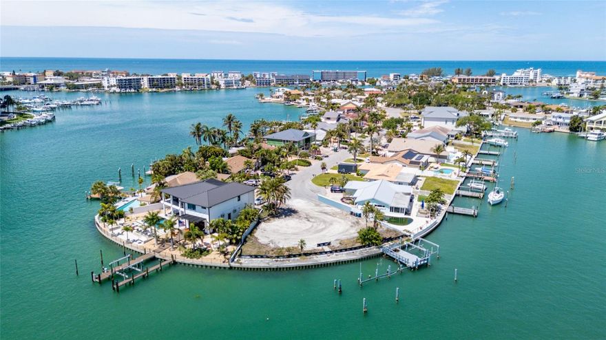 Under contract-accepting backup offers. Build your waterfront home on one of the better lots in Treasure Island, on Paradise Island. Over 130' of waterfrontage, wide open Intracoastal views, direct boating access, and serious dock potential make this stand out from the typical waterfront lot. Grandfathered pilings add to the appeal for the buyer who wants to keep a real boat behind the house and actually use the water. So if a real life JAWS scenario unfolds and someone says "We're gonna need a bigger boat" you will have the room for it. Tucked away on a quiet cul-de-sac with no through traffic, this lot has the kind of setting and water exposure that is not common. A 4,000+ sq ft custom waterfront build is waiting for you to dream up. If you want a waterfront lot where the end product can actually be something special, this is one worth a serious look.