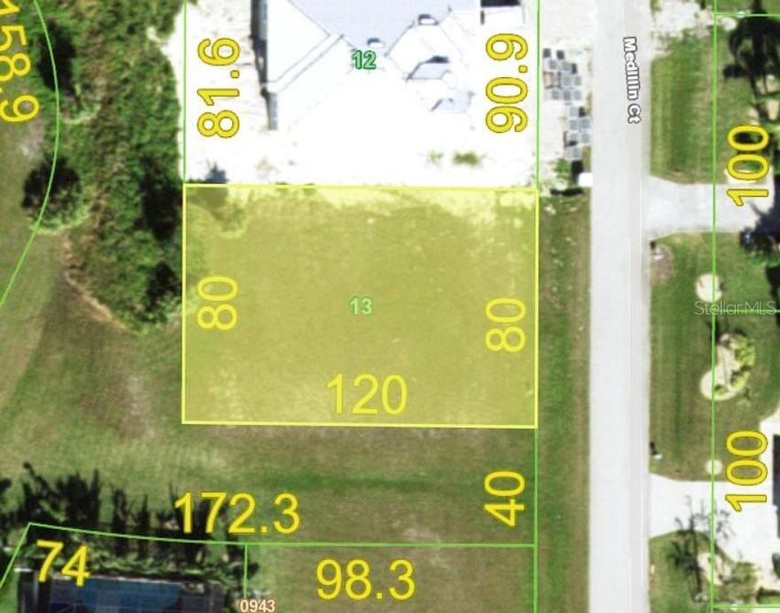 This beautiful Future Home Site is cleared and has city water and sewer in place. It’s an 80’ x ‘120 lot with a 40’ swale to the left of the lot for added room. This property is located at the south western end of this gorgeous upscale development.  Natural beauty surrounds Burnt Store Lakes, you will enjoy walking/biking in this peaceful, tranquil area!  Burnt Store Lakes is wonderful deed restricted community featuring many freshwater lakes, a scenic community park, with close proximity to Charlotte Harbor.  This is a perfect spot to build your dream home and enjoy all that Florida has to offer!  Burnt Store Lakes is located just north of Burnt Store Marina, which offers golf, a marina, and wonderful waterfront dining.  Also close access to I-75, with Punta Gorda minutes north and Cape Coral to the south.   PGI 021 0943 0013.