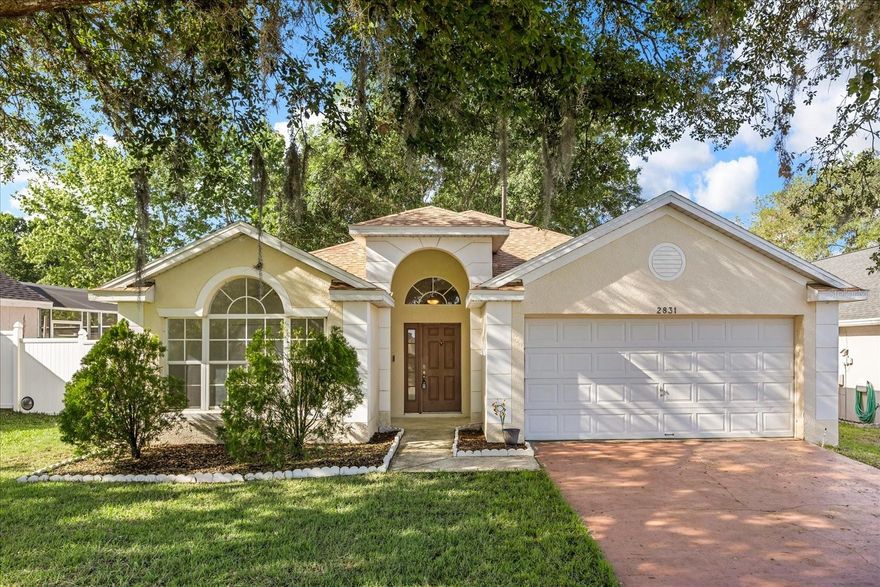 Welcome home to this beautifully maintained 3 bedroom, 2 full bathroom residence offering comfort, space, and functionality throughout. The inviting layout features a spacious living room, dining area, and a kitchen with newly equipped microwave, oven, dishwasher, and refrigerator, perfect for everyday living and entertaining. The primary suite boasts a generous walk-in closet and its own private full bathroom, while ample storage can be found throughout the home.
Additional highlights include a brand new 2026 roof, an attached garage, attic storage, a covered patio with a fully fenced backyard ideal for relaxing, entertaining, or enjoying time with pets. Residents also enjoy outstanding community amenities, including two swimming pools, a clubhouse, children's spray park, playground, basketball courts, and much more. Conveniently located and move in ready, this home is a must-see!