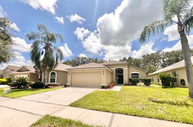 Come take a look at this Move in Ready 3 Bedroom 2 Bathroom 2 Car Garage single Family. This home is located in the desirable Stoneybrook Neighborhood in Orlando FL. This home includes a Family and Dining Room combo. The Kitchen includes a breakfast nook and the appliances included are a Stove, Refrigerator, Microwave and Dishwasher. Inside Laundry with washer and dryer included. It also comes with a screened in patio to keep the bugs away while enjoying the summer nights. It has Carpet and Tile throughout the home. Guard gated community, with multiple amenities such as a community Pool, Tennis courts, Basketball courts, Soccer Fields, Fitness Center, Golf Course, Playground, Splash Pad, & Walking Trails. Allows Pets, NO Smoking, Built in 2002 with 1241 Sqft.