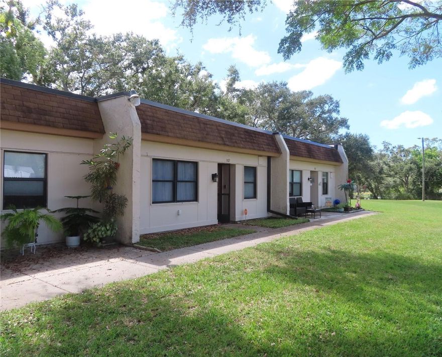 Come and see this completely remodeled unit that sits in the back of the community in a very private park-like setting.  Everything was new inside in 2013 including the AC.  55+