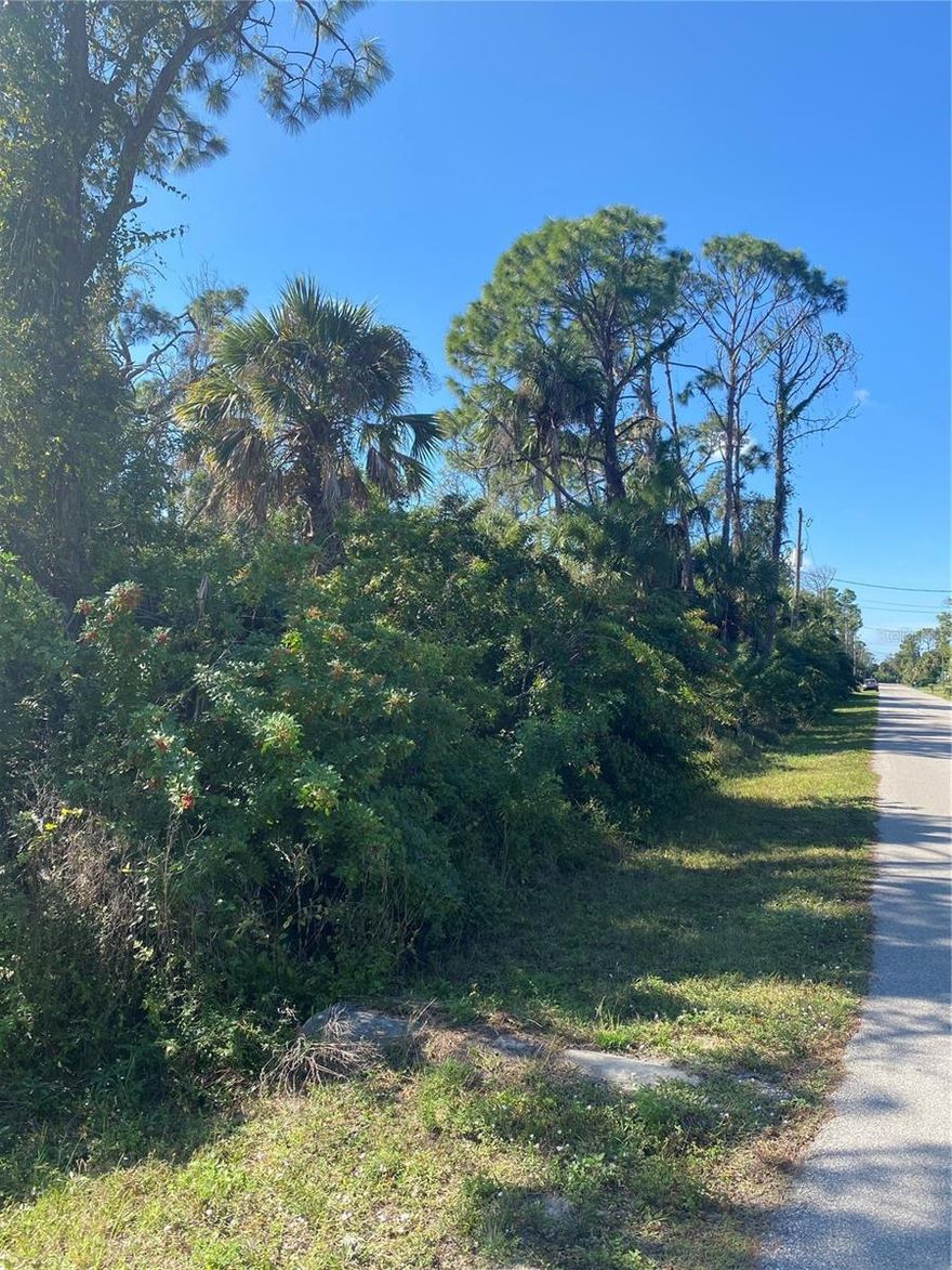 Rare Opportunity:  Double Lot for Sale in the Beautiful Town of North Port Florida!  The convenient location of this double lot provides easy access to shopping, dining, hospitals, and just 20 minutes to Venice & Englewood Beaches.  It's a boater's paradise with world class fishing!  Envision yourself building your private estate with sprawling gardens and a stunning pool as this double lot provides the luxury of having extra room for privacy and outdoor entertaining.  Don't miss out on this chance to own a substantial piece of land in Southwest Florida's Paradise!  Call to seize this rare opportunity and begin your journey toward owning a remarkable double lot in North Port!