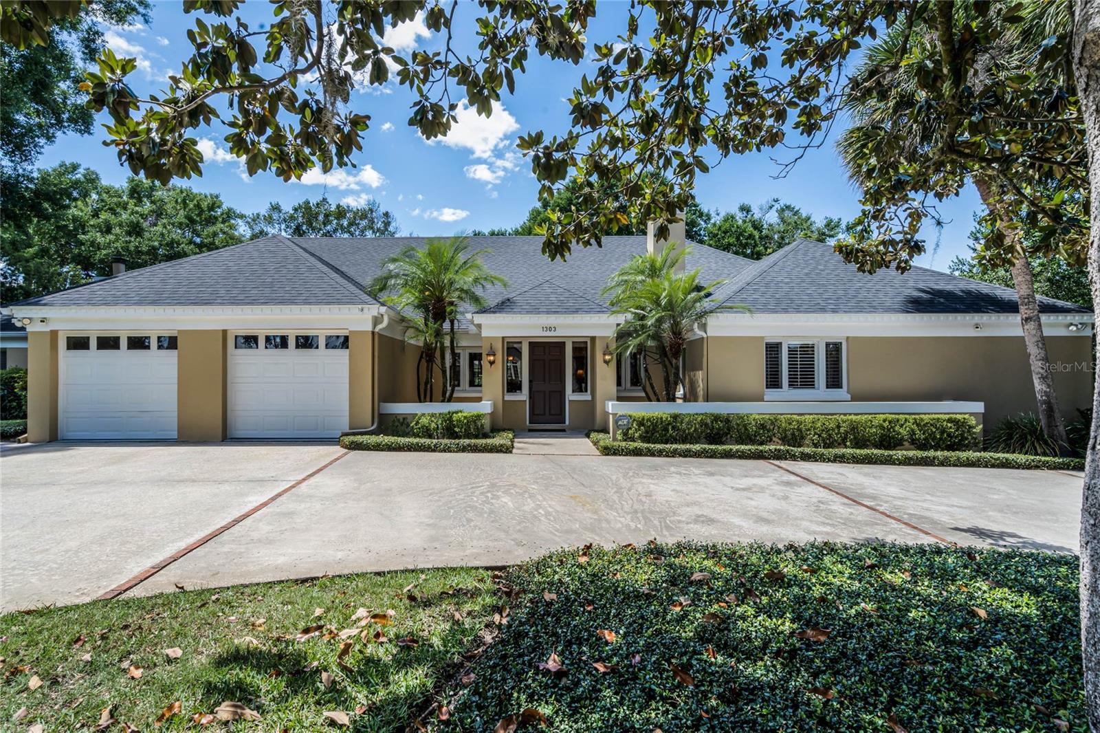 *MULTIPLE OFFERS - HIGHEST and BEST due by 11 A.M. on Friday, April 28* We are excited to introduce you to 1303 Green Cove Road in Winter Park. The perfect balance of elegance, luxury and location adorns this 5 bedroom, 3.5 bath home positioned on a substantial 150x120 lot. This stunning one-story will impress you from the minute you arrive and are greeted with the lush landscaping, circular drive and quality of craftsmanship throughout. As you enter, you are greeted by a lovely proper foyer followed by formal living and dining rooms. Both living and dining feature tray ceilings and the dining provides access through french doors to the covered 70x15 veranda along the back of the home. The neutral kitchen features immense cabinet and counter space, built-in desk, ample pantry, dinette, and great view of your private rear yard. The kitchen opens to a spacious family room with wood-burning fireplace and tray ceilings. In the most secluded corner of the home you will find the generous primary bedroom and elegant spa bath. Some of the details of this space include tile floors, volume ceilings, double walk-in closets, split vanities, garden tub, glass walk-in shower, and a private side courtyard exclusively for spa bath. Four generous secondary bedrooms with two full baths are found on the opposite side of the home. A highly desirable bonus/multi-use room is located at the front of the home. This is the ideal floor pan for families and/or guests. The rear yard is paradise found! A place of rest, relaxation and a reprieve from the ordinary. Generous green space, refreshing pool, 70' veranda with summer kitchen and stone counters make this an ideal space to entertain family, friends and great neighbors. Noteworthy Improvements; * Repipe/Replumb (5/2023) * Electric Panel (5/2023) * Interior/Exterior Paint (2/2023) * New Architectural Shingle Roof (7/2021) * HVAC System (2/2019) * Garage Door Replacement (5/2017) * Bathroom Remodel (5/2017) * Natural Gas Home Generator. Winter Park's epicenter is Park Avenue, a tree-lined, cobblestone street bursting with acclaimed eateries, museums, and some of the Orlando area's best shopping. Also, a great place for the outdoor enthusiast, including a robust park system and gorgeous chain of lakes. You'll find more than 70 parks, all home to a various event, festivals and celebrations throughout the year - and available to anyone looking for a place to sit in the shade and enjoy a beautiful Central Florida afternoon. Feed your inner artist at Winter Park's galleries and museums, including Rollins College's Cornell Fine Arts Museum or you can peruse the world's largest collection of Louis Comfort Tiffany's creations at The Charles Hosmer Morse Museum of American Art. With so much to see and do it's no wonder why everyone adores Winter Park. Room Feature: Linen Closet In Bath (Primary Bathroom).