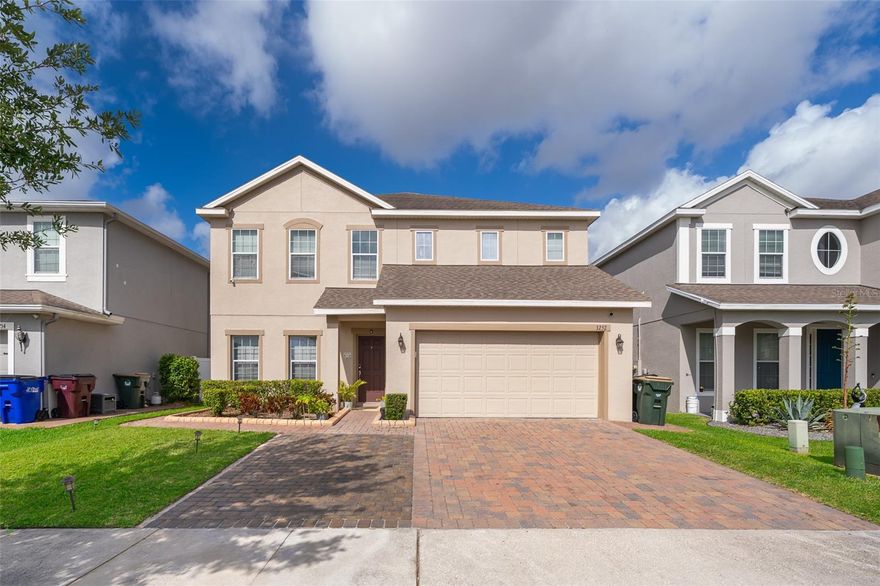 Upgraded 5-Bedroom + Den Home in Gated Community – 3252 Toscana Dr, St. Cloud, FL 34772 Step into luxury and comfort at this beautifully upgraded home in the desirable gated community of Toscana. Featuring 5 spacious bedrooms, a versatile den, and 2.5 baths, this 2,805 sq ft home offers space, style, and functionality for modern living. Inside, you'll find custom closets in every bedroom, including dual closets in the master suite for added convenience. Even the laundry room includes a built-in closet for extra storage. The open-concept floor plan is bright and inviting, complemented by electric curtains on the ground floor—fully integrated with Alexa for smart living. The kitchen is a chef’s delight, and the home comes with a whole-house water purification system, plus an additional alkaline water filter in the kitchen for premium hydration. Outside, the backyard is your private retreat with low-maintenance artificial turf and elegant stone-like landscaping. The garage has been upgraded with sleek 3D epoxy flooring and its own air conditioning unit, making it a perfect space for a gym, workshop, or additional living space. Additional highlights include: Den/office space for remote work or playroom Custom-built front parking pad for extra vehicles Curbed landscaping in the front yard for polished curb appeal This home truly checks every box—space, style, smart upgrades, and a secure location just minutes from schools, shopping, and major highways.