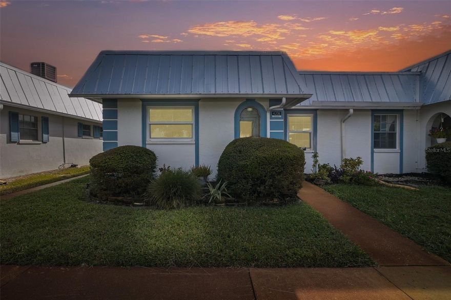 Move right in — everything you need is already here! This charming condo is located in the desirable Gardens of Beacon Square, a gated 55+ community known for its friendly neighbors and resort-style amenities.
Just a few steps (about 10 feet!) from your covered reserved parking space, convenience starts the moment you arrive. Inside, you’ll find a comfortable, move-in-ready home!
Relax in your fully enclosed Florida room, the perfect spot to enjoy your morning coffee or an afternoon read. When it’s time for fun, head to the clubhouse to meet new friends or take advantage of the community laundry only if you don't want to use your own in the condo itself, poker area, pool table, library, and sparkling swimming pool.
Invite the grandkids for a swim or host friends overnight — your guests will love having their own private bedroom!
Once you experience the worry-free lifestyle this community offers, you’ll never want to leave.