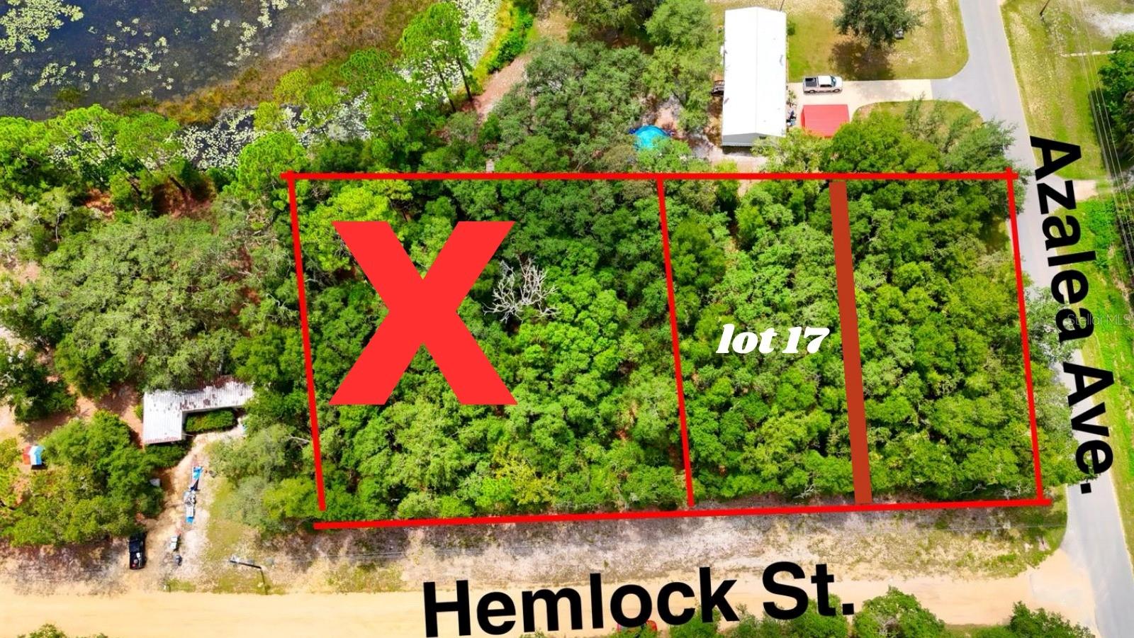 Great investment opportunity in Interlachen, FL! Two residential lots on the corner of Azalea Ave. and Hemlock St. Peaceful area with road access, close to lakes and main roads—ideal to build your home or add to your portfolio. Just minutes from local shops, schools, and services. Excellent investment opportunity.
