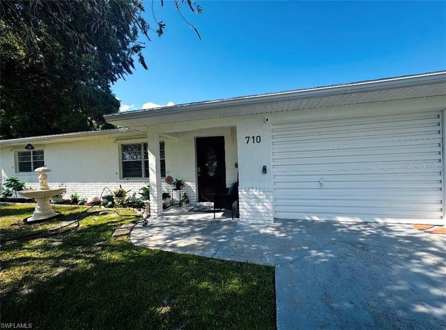 This charming 2-bedroom, 2-bath home in Punta Gorda is move-in ready and waiting for its next owner! Filled with natural light, this freshly painted home offers a clean, inviting feel and a functional layout designed for comfortable living. Enjoy the added living space of the enclosed lanai, a one-car garage, and a generously sized backyard perfect for relaxing or entertaining. Major updates include a new roof installed in 2023 and a new central HVAC system in 2024.  Located in desirable Punta Gorda with city sidewalks and just a short walk or bike ride to downtown, where you can enjoy parks, waterfront views, shops, dining, and entertainment. Optional membership in the Charlotte Park Civic Association offers access to community events and a private boat ramp with access to Alligator Creek, Charlotte Harbor, and the Gulf.