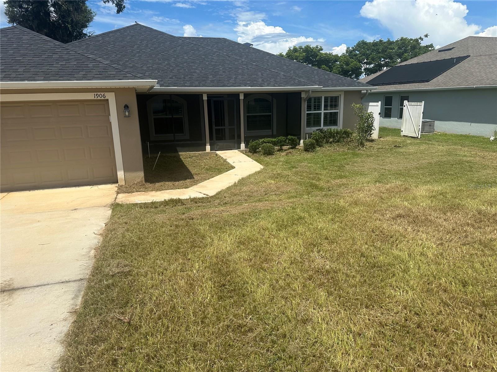 Home needs some loving but priced below market. 3 Bedroom 2 bath 2 car garage. Open floor plan. Inground pool, fenced yard. Small HOA fee Qrtly. Owner is motivated so bring offers. Looking for a quick sale.
