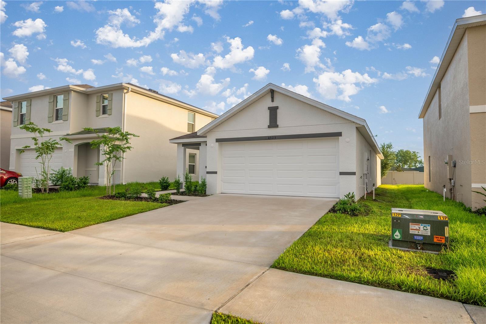 One or more photo(s) has been virtually staged. 2024-built home featuring 3 bedrooms, 2 bathrooms, and a 2-car garage. The home offers an open floor plan with tiled floors in all common areas and carpet in the bedrooms. Lightly lived-in and in excellent condition. Located in the desirable Ocala Crossings community, tenants will enjoy access to resort-style amenities including a sparkling pool, cabana, and playground. Conveniently available for immediate occupancy, and just minutes from Hwy 200, shopping, hospitals, and other conveniences. Only 20 minutes to the World Equestrian Center and 25 minutes from Rainbow Park.