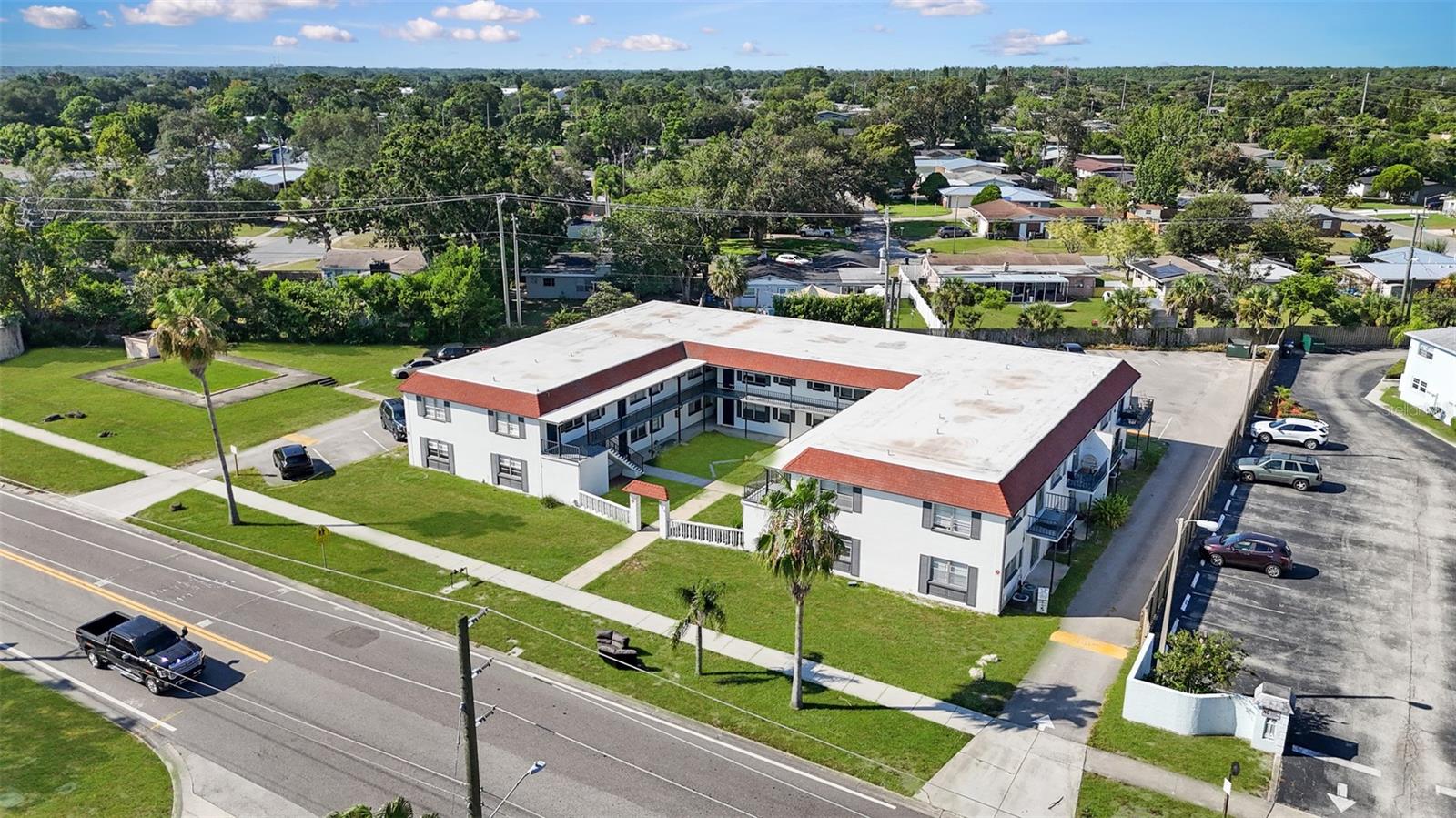 Coquina Court Apartments is a 20-unit multifamily community located in Titusville, Florida. The property features a single concrete block building constructed in 1969 and offers a mix of 12 two-bedroom/one-bath units and 8 one-bedroom/one-bath units. Recent ownership improvements include $30,000 in roof work. Tenants pay their own electric, while the owner covers water, resulting in a simplified utility structure for investors.
Titusville, in Brevard County, is known as “Space City, USA” due to its strong ties to the aerospace industry. The city is experiencing significant economic growth, with a new aerospace company bringing 1,347 jobs over the next four years, plus an estimated 900 additional jobs in spinoff or related work for former space shuttle program employees. This expansion represents nearly $96 million in payroll and an economic impact of approximately $48 million, fueling continued demand for housing in the area.