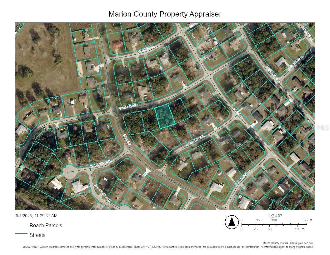 Nice high and dry lot to build on in unit 16 of Silver Springs Shores.