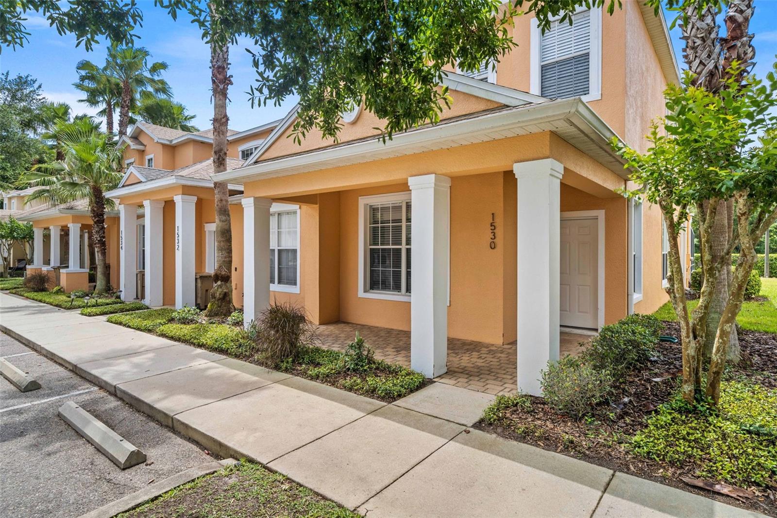 Welcome to this beautifully updated 3-bedroom, 3-bathroom townhouse offering the perfect mix of comfort, style, and convenience. Each spacious bedroom includes its own private ensuite bath—ideal for roommates, families, or guests. The first-floor bedroom and bath provide added flexibility for a home office or visitor suite, while the upstairs primary suite features its own balcony overlooking the private splash pool—an inviting spot to unwind.
Inside, enjoy a completely refreshed interior with plush new carpeting, a brand-new AC system, and freshly painted walls that create a bright, welcoming feel. The open-concept living and dining areas flow seamlessly into a fully upgraded kitchen with sleek granite countertops and brand-new stainless steel appliances—including a refrigerator, stove, microwave, dishwasher, and washer/dryer.
Step through sliding doors onto the screened patio or covered lanai, where your splash pool offers a refreshing escape and a perfect setting for outdoor entertaining. A charming front porch adds curb appeal and a cozy spot to relax and connect with neighbors.
Rent includes water, landscaping, valet trash pickup, monthly pool maintenance, and full access to the community clubhouse featuring a resort-style pool, fitness center, playground, and scenic walking paths. One assigned parking space and ample guest parking ensure convenience for you and your visitors.
Nestled in the desirable Clermont/Serenity area, this home is close to excellent schools, shopping, dining, and major roadways for easy commuting. Public transportation is also within reach for added flexibility.
Small pets are permissible based on the restrictions listed in the pet remarks.
Don’t miss this opportunity to live in a vibrant, well-maintained community where modern upgrades meet effortless living. Schedule your tour today!