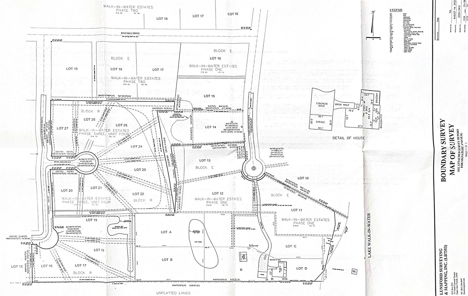 WALK/WATER LAKE ESTATES PH 3 UN 4 - Residential