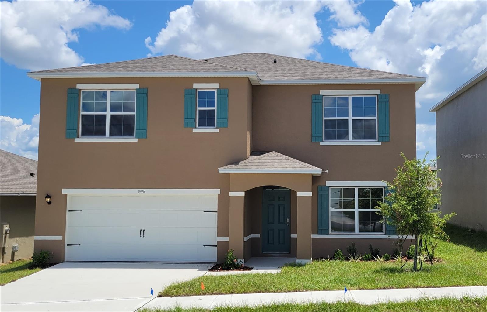 Newer 5+ bedroom, 3 bathroom desirable Hayden Modal Floor plan from DR Horton in the "Forest Lake" Community in Davenport about 1 mile from Publix and the hospital. 2696sf, this 5-bedroom house also has a separate Den/Office and open loft upstairs about 2 years old. This very well laid out home has a large main living area with open living room, dining room, and kitchen. One bedroom and full bath downstairs and a separate Den/office. Kitchen has beautiful Stone Island top with sink and breakfast bar and large walk-in pantry. Stainless steel appliances, Fridge to be installed soon. Upstairs bedrooms are split to provide more privacy. The master bathroom has separate toilet room, walk-in shower stall, dual sinks and a side closet next to the main walk-in closet. The laundry room is at the top of the stairs. The front 3 bedrooms and Loft area all share the second bath with double sinks and separate toilet and bathroom. Tiled floors through the main living, kitchen, and baths. Carpet in bedrooms. Blinds, fridge, and garage opener to be installed. The Forest Lake community has a swimming pool, cabana, sand volleyball court, and playground. Forest Lake is right off route 27 just a few miles from I4. Publix is 1 mile away and hospital 1.5. Many other shops, schools, and restaurants are nearby on route 27 with more being built and Disney a few miles up I4. HOA and lawn care included. Renters insurance is required. Please email for more info and basic requirements for viewing. Available today. All information is deemed reliable but not guaranteed. Available now to make this your home. Ready for move in October 1