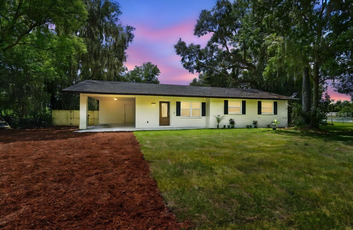 Lakefront home for sale in highly desirable Land O’ Lakes. This beautifully renovated 3-bedroom, 2-bathroom residence offers modern upgrades throughout and is completely move-in ready.
The home features brand-new ceramic tile flooring, fresh interior and exterior paint, recessed lighting, new ceiling fixtures, and brand-new windows that fill the home with natural light. The roof was replaced in 2020, and the HVAC system, water heater, and all interior and exterior doors are brand new.
The chef’s kitchen is designed with 41-inch wood cabinetry, quartz countertops, and stainless steel appliances, providing ample counter space for cooking and entertaining. Both bathrooms have been fully updated to match the kitchen with new cabinets and quartz counters.
Additional highlights include a cozy wood-burning fireplace, a brand-new septic system (August 2025), a whole-house water filtration and softener system, and all appliances including washer and dryer. The landscaping in both the front and back yards is entirely new, creating beautiful outdoor spaces. The property is fully fenced and features a spacious yard, perfect for family gatherings and summer barbecues by the lake.
This property sits on 0.68 acres of private lakefront with no HOA and no CDD fees. Conveniently located near shopping, dining, Target, Starbucks, the Veterans Expressway, US-41, I-75, and the upcoming Moffitt Cancer Center.
With nearly every major component brand new, this home offers worry-free living for years to come. Schedule your private showing today.