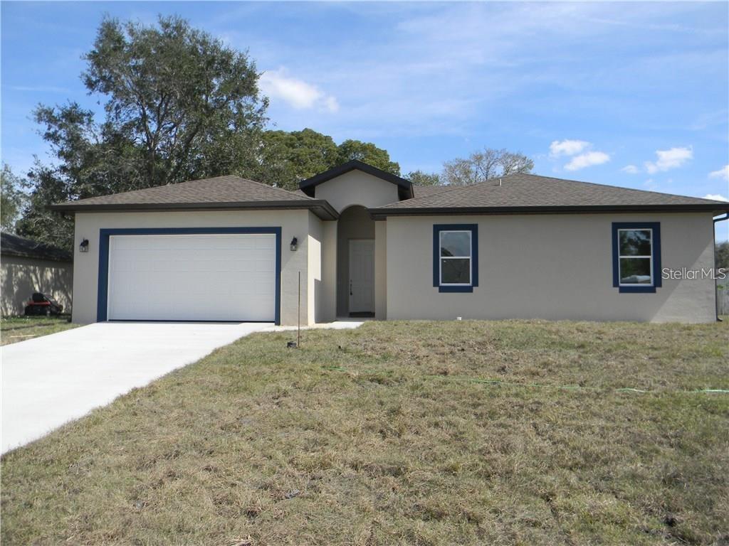 Fabulous FIESTA model by VIVA! Home Builders *BUILT-IN 2017 WITHOUT THE WAIT & NO HOA* Enjoy the OPEN FLOOR PLAN that allows you to travel through the home seamlessly! The OPEN GREAT ROOM features TEN FOOT CEILINGS! 18" CERAMIC TILE is great for a large family, entertaining guests, or cozy evenings reading a book or watching TV! The OPEN KITCHEN features GRANITE countertops, STAINLESS STEEL appliances, 42"CABINETS, a closet pantry, and an ISLAND that simply adds to the already generous amount of counter space. The master suite includes PLUSH carpet, a sizable walk-in closet, HIS & HER granite top vanity, and sparkling GLASS walk-in shower with floor-to-ceiling ceramic walls and a GARDEN Tub! Bath 2 matches with a wonderful granite top vanity and a TUB/SHOWER COMBO that also has floor-to-ceiling ceramic walls. Both bedrooms 2 & 3 boast large closet space with designer ceiling fans and plush carpet. LAUNDRY ROOM includes plenty of wall space for storage shelves and leads into the two-car garage. The home also spotlights DESIGNER fixtures, wonderful lighting, beautiful ceiling FANS, tons of storage space throughout, covered front entry, and a cozy open patio. Located on a quiet street close to everything.