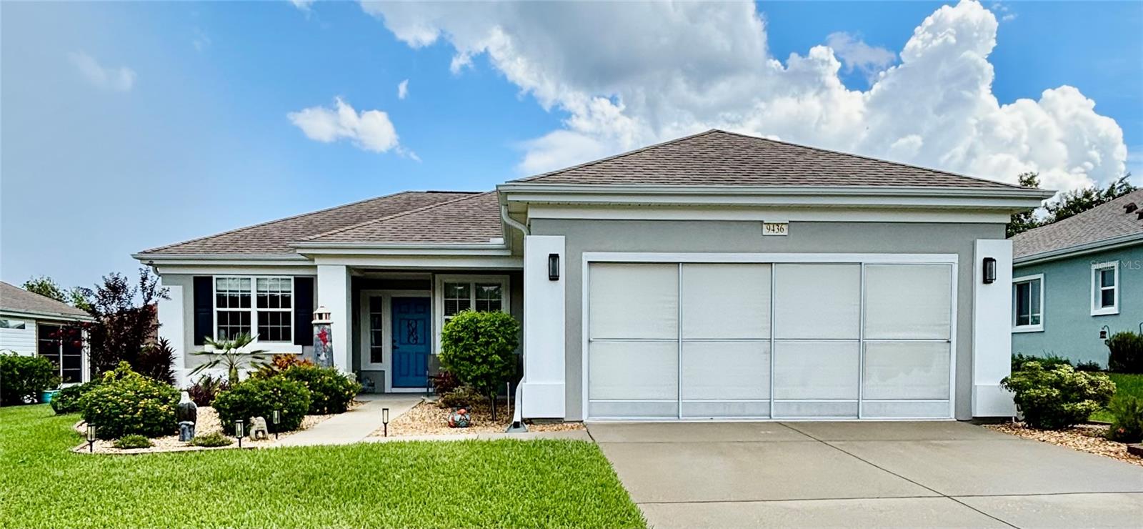 Charming Cape Sable Model 2 Bedroom 2 bath residence located in the 55+ Del Webb Spruce Creek gated community. Step inside to find a bright and spacious living area. Plenty of space in the well equipped Kitchen with ample cabinetry. The Primary Suite has a large walk in closet and private en-suite bathroom with granite countertops and a walk in shower. The Guest Bedroom and second full bathroom provides comfort and privacy for the visitors. Enjoy morning or entertaining family and friends on the enclosed AC Lanai. Come and enjoy the Resort-Style neighborhood.
Roof 2021, Home Interior/Exterior painted 2021/2022,Hot Water Heater 2023, AC & Gas Furnace 2014(serviced ever 6 month by Munn's)
Birdcage 2024, Awning 2025, Whole House Surge Protector, AC Surge Protector, October 2025 New Windows will be installed in the Home.