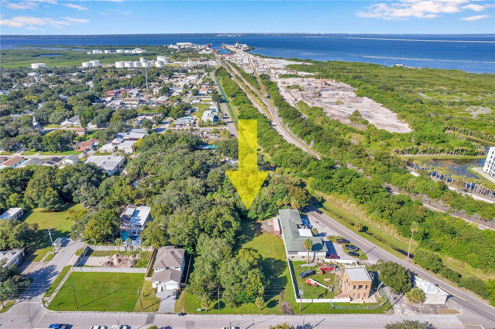 PORT TAMPA CITY MAP - Land