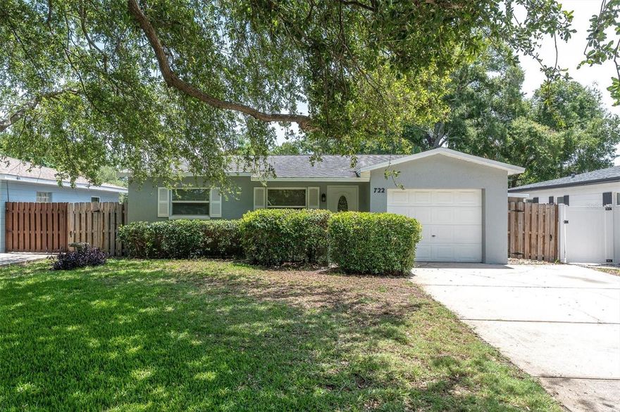Rare opportunity in Gulfport! This exceptionally hard-to-find 2-bedroom, 1-bath home with a 1-car finished garage is located in one of the area’s most desirable non-flood zones. Move-in ready and full of charm, this home features an open floor plan designed for both everyday comfort and effortless entertaining. The  kitchen offers granite countertops, an eat-in dining space, and comes fully equipped with all appliances. Enjoy true indoor-outdoor living with two sets of French doors leading to a covered, screened lanai—perfect for relaxing or hosting guests. Step outside to a spacious, private, fully fenced backyard with ample room to add a pool, or simply unwind on your sun deck and enjoy the Florida lifestyle.Located in the heart of Gulfport, you’ll enjoy easy access to the waterfront, eclectic Beach Boulevard arts district, locally owned restaurants, coffee shops, galleries, weekly markets, live music, and community festivals. Nearby amenities include the beautiful waterfront at Gulfport Beach Recreation Area, the scenic trails and kayak launch at Clam Bayou Nature Park, the vibrant Beach Boulevard Arts District, and boating access at City of Gulfport Municipal Marina. Popular local favorites include Stella's, boutique shopping, art walks, parks, pickleball courts, and nearby Gulf beaches—all just minutes away.

Live the Gulfport lifestyle—close to beaches, dining, arts, entertainment, and everything this vibrant coastal community has to offer!