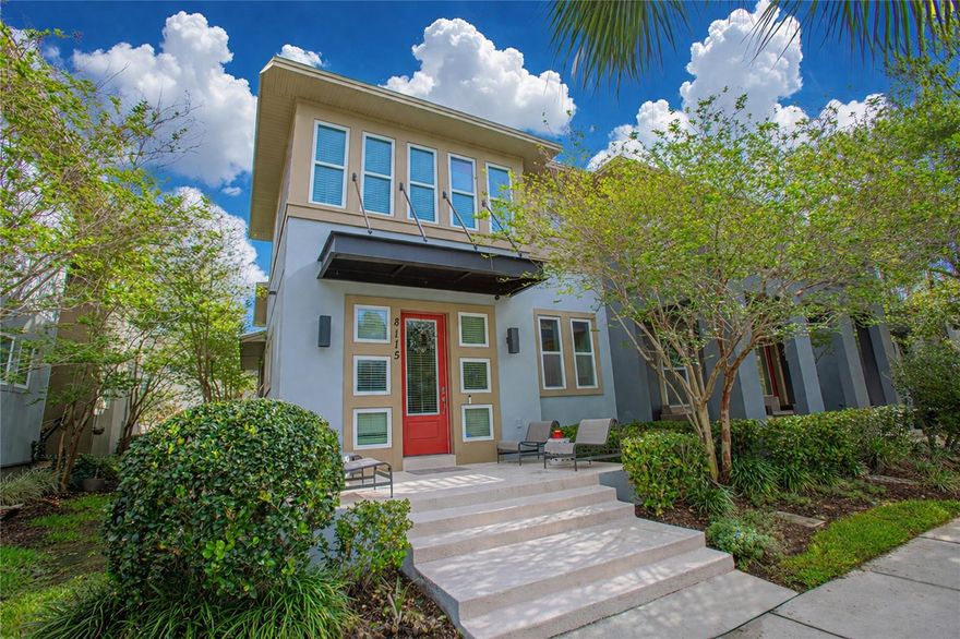 Located in the highly coveted Laureate Park community (where neighbors wave and the amenities might just spoil you), this beautifully maintained two-story home delivers the perfect mix of modern style, everyday comfort, and a location that’s hard to beat.

With 1,872 square feet, this three-bedroom, two-and-a-half-bath charmer is thoughtfully designed for both living your best life and hosting it. Step inside to a bright, airy open-concept floor plan where soaring ceilings, rich wood flooring, and abundant natural light set the tone. Custom accents add just the right amount of warmth—because a home should feel impressive and inviting.

The kitchen is the true heart of the home—and yes, it’s ready for its close-up. Featuring a large island with bar seating (ideal for morning coffee or evening wine), generous counter space, stainless steel appliances, and beautiful cabinetry accented with tasteful backsplash, it’s equal parts functional and fabulous.

Now, let’s talk about a rare find: a spacious driveway. That’s right—extra parking for guests, hobbies, or simply the joy of not playing musical cars. It leads to a private rear-entry two-car garage, keeping the front of your home picture-perfect. Just off the living area, sliding glass doors open to a cozy enclosed sunroom—your new favorite spot for morning reads, game-day retreats, or unwinding after a long day.

Upstairs, the primary suite offers a peaceful escape, complete with a spacious walk-in closet and a well-appointed bathroom featuring dual sinks, granite countertops, and a large tiled shower. The upstairs laundry room keeps life convenient. Two additional bedrooms share a Jack-and-Jill bath, each bright, stylish, and ready to impress.

Living in Laureate Park means enjoying a master-planned lifestyle with parks, scenic trails, resort style pool, community gardens, tennis courts, a basketball court, and plenty of space for both you and your four-legged companions. It’s the kind of neighborhood families move to—and then never want to leave.

Notable upgrades include a new refrigerator (2024), new washer (2024), HVAC (2024), updated flooring (2024), in-wall living room speakers, and EcoBee thermostats upstairs and downstairs—because comfort should be smart, too.

Conveniently located just 13 minutes from Orlando’s Brightline Train and International Airport, with easy access to 417. Only 30 minutes to world-class resorts and parks, this home truly checks all the boxes.

Schedule your private tour today—because homes like this don’t stay secret for long.