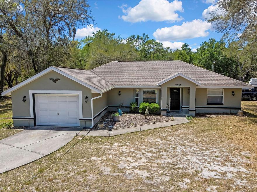 Escape to the quiet side of Florida’s Nature Coast with this charming 3-bedroom, 2-bath pool home set on 2.3 acres of beautifully wooded land (2 parcels 1.15 acres each) Currently a popular Airbnb location, tucked away on a cozy corner lot, this property offers the perfect blend of space, serenity, and convenience—surrounded by mature trees that create a peaceful, natural setting with plenty of room to roam. Step outside to your own backyard retreat, where a screened-in pool area invites you to relax, entertain, and enjoy Florida living year-round. Whether it’s morning coffee with the sounds of nature or evenings under the stars, this home is designed for comfort and privacy. Located just minutes from Crystal River, you’ll have easy access to some of the area’s most sought-after outdoor attractions. The region is famous for its crystal-clear springs, including Three Sisters Springs, where year-round 72° waters attract wildlife and provide incredible opportunities for kayaking, swimming, viewing manatees and Scalloping...Nearby waterways and the Gulf provide excellent fishing opportunities, with a wide variety of inshore and offshore spots for anglers of all levels, also Lake Rousseau which is known for its Annual Bass Tournaments! Commuting and travel are made easy with quick access to U.S. Highway 19, and the expanding Suncoast Parkway (State Road 589) which will be ending near the development, offering a convenient route South toward Tampa and beyond, enhancing both accessibility and future value in the area. This property is for those seeking a peaceful lifestyle without sacrificing proximity to outdoor adventure, boating, fishing, and modern conveniences. Whether you’re looking for a full-time residence, vacation retreat, or investment opportunity, this home captures the essence of Florida living at its best. Property has 2 RV Hookups and Large storage shed. Furniture is Negotiable