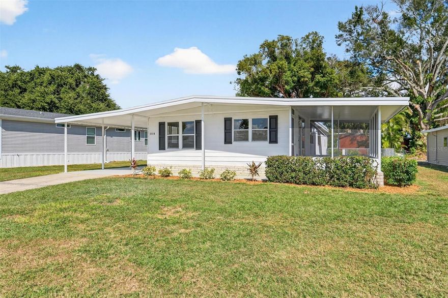 LIKE-NEW FULLY RENOVATED 3-BEDROOM HOME IN LAKE FRANCES ESTATES – 55+ GOLF CART COMMUNITY!
Discover this stunning 3-bedroom, 2-bathroom home in the highly sought-after Lake Frances Estates, an active 55+ golf cart community perfectly situated near Lake Frances and just minutes from downtown Tavares. From the moment you step inside, you'll notice the meticulous renovation and the fresh, modern feel that makes this home truly stand out.
This beautifully updated residence has undergone a complete transformation, featuring brand-new cabinetry, luxurious quartz countertops, new stainless-steel appliances, and new LVP flooring throughout. Every inch has been thoughtfully redesigned to offer a bright, inviting, and contemporary living space. Both bathrooms have been tastefully upgraded with new vanities topped with quartz, elegantly tiled showers, and new faucets and fixtures, delivering a clean, high-end finish. Updated lighting throughout the home enhances the fresh, stylish atmosphere.
Additional improvements include new interior and exterior paint, providing a crisp, like-new appearance. A newer AC unit ensures comfort and energy efficiency year-round, while solid flooring throughout brings durability and peace of mind.
Residents of Lake Frances Estates enjoy affordable HOA fees and NO LOT RENT, a wide array of amenities, including an outdoor pool, fishing dock with direct Lake Frances access, clubhouse, shuffleboard courts, and an active community calendar. With golf-cart accessibility, it’s easy to reach nearby shopping, restaurants, medical services, and the lively waterfront district of downtown Tavares.
This fully remodeled home offers exceptional value in one of Lake County’s most desirable 55+ neighborhoods. Schedule your private tour today and experience the effortless lifestyle waiting for you in Lake Frances Estates!