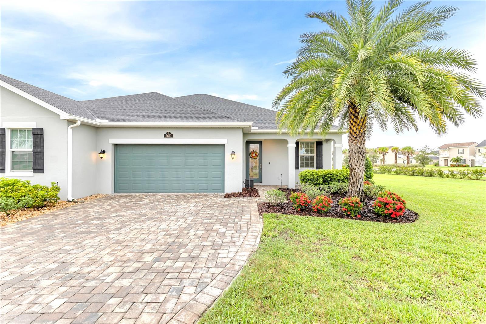 Welcome to this coveted Saratoga model on perhaps the most desirable lot in Loren Cove. This upgraded home’s prime location in the heart of Viera puts you within minutes of the Viera Avenues for the best shopping and entertainment, restaurants, Costco, Super Target, Publix within walking distance: nearby everything you need for convenient daily living. Watch the space launches from your living room or Lanai and take a 15-minute drive to the beach. Enter through a Stunning custom glass door to an open floor plan and enjoy the most beautiful natural lighting that fills the home. The high 10ft ceilings add to the spacious feel. The kitchen is a real highlight, with a walk-in Pantry, featuring granite counters and stainless steel appliances that make cooking a pleasure. There's even a wine bar perfect for entertaining friends and family. The primary bedroom includes a luxurious walk-in shower, and spacious walk-in closet with plenty of storage space. The tile flooring extends through the main living areas, with cozy carpeted bedrooms for added comfort. You’ll find a full oversized Laundry room with custom cabinets. One of the best features of this home is the screened-in back porch, where you can relax and enjoy Florida's beautiful weather year-round. This Lot is so perfectly located that you have to SEE IT TO BELIEVE IT !!! When you walk out to the back yard, you have thousands of square feet of beautiful green grass to enjoy with family and friends; and it is all maintained without lifting a finger: Lawn/tree care, exterior paint, home owners insurance, roof, interior/exterior pest control, access to the exclusive Addison Village Clubhouse, Fitness Center, playgrounds, Indoor Basketball, Tennis and pickleball courts, and lots of free and low-cost events (e.g. Art, yoga, water fitness, summer camps) are just some of the things already included with your HOA fees. This home combines practical features with comfortable living spaces, making it an excellent choice for anyone looking for carefree living in a convenient Viera and Melbourne location. This beautiful home offers the best of both worlds - a peaceful neighborhood setting, while keeping you connected to all the area’s best amenities, creating a welcoming environment you'll love calling home.