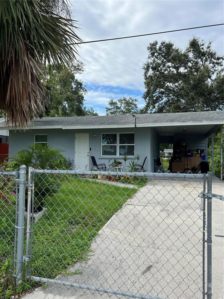 Updated 2 bedroom, 1 bath home just minutes from Downtown Sarasota! This home was completely redone six years ago, new roof, new vinyl plank flooring throughout, new kitchen with appliances and granite countertops, new AC, new bath, new lighting, new paint, new fence with gate, and many more updates. Also includes a carport, large backyard, and laundry room with storage. Close to downtown Sarasota, the beaches, restaurants, shopping, Ringling Museum, Ringling College, Sarasota Airport, World famous beaches and St Armand’s Circle, along with public transportation around the corner, allowing easy access to all that Sarasota has to offer.