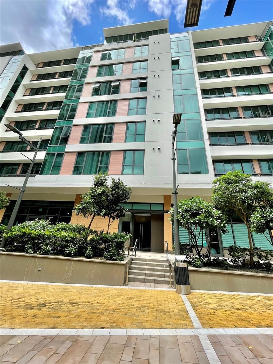 Elegant one-bedroom residence located on the 4th floor of Tower 7 at Ciudadela. This refined apartment offers a walk-in closet and tastefully upgraded kitchen and bathroom finishes. The modern kitchen is fully equipped with a dishwasher, refrigerator, stove, and microwave. The unit also features a washer and dryer combo, water heater, and two central air conditioning units.

The building provides full power generator and water cistern for uninterrupted comfort. The residence includes one assigned parking space conveniently located next to the elevator, which is exclusive to the tower, offering added privacy and ease of access. Enjoy upscale urban living in one of Santurce’s most sought-after communities, just steps from dining, shopping, and cultural attractions.