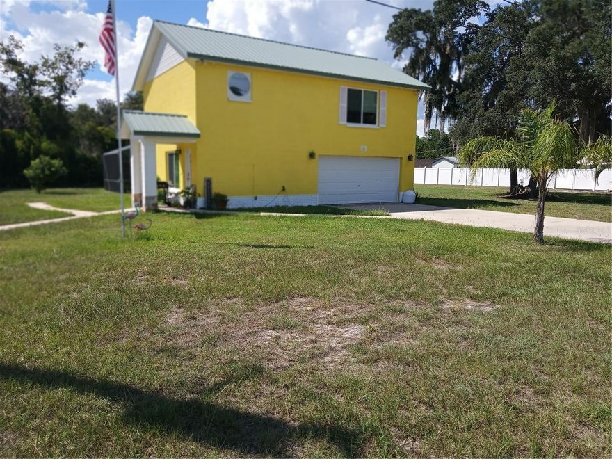 ***INVESTOR ALERT*** Income producing property, 1 1/2 blocks from Lak Weir. one parcel two houses. Rent rates are $1,500 & $1,200. One is a 2BR/2BA with 1 car garage has Metal roof, 1,104 square feet living space, with new A/C in 2023. Other is a 2BR/1BA and 2 car garage, featuring a metal roof, 1,020 square foot of living space with new pool and cage in 2019. Both units have a Range, Refrigerator, Microwave Oven, Washer/Dryer Combo and a Generac 22K generator. The street behinde the property is the neighborhood lake access point. Graet opportunity!