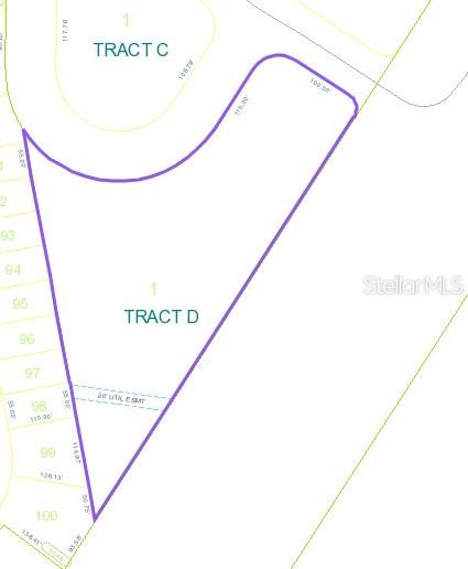 POINCIANA ESTATE NEIGHBORHOOD 01 SEC E - Land