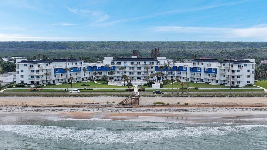 Oceanfront 2-bedroom, 2.5-bath condo with a spacious townhouse-style layout and stunning coastal views. Enjoy breathtaking sunrises and the relaxing sound of the waves from this beautifully maintained beachside retreat. The main floor features an open living and dining area plus a convenient half bath for guests. Upstairs, both bedrooms include private full bathrooms for added comfort and privacy. Enjoy easy access to the newly remodeled pool, private beach access, gas grills, shuffleboard, green space, tennis court, secondary laundry area, and ample parking. HOA covers cable, internet, water, trash, pest control, and exterior maintenance for easy living. Since 2023, the building has seen major improvements including a new roof, exterior coatings, staircase rebar repairs, railing refinishing, and a rebuilt pool deck meeting updated engineering standards.

Conveniently located near Gamble Rogers State Park, Flagler Beach Pier, golf courses, parks, boating, kayaking, biking trails, shopping, dining, entertainment, and just 30 minutes to Daytona Beach International Airport. Furnishings included.
