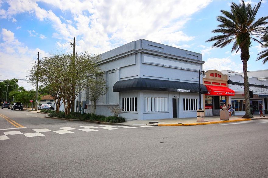 Corner location couldn’t be better - strategically located at Canal & Palmetto. For Sale or Lease. 5,600 Sq. Ft. with additional 2,800 Sq. Ft. Rooftop for a total possible 8,400 Sq. Ft.. Solid Block Construction, high ceilings with elevator. Directly in the heart of charming downtown New Smyrna Beach. Owner/Landlord is seeking a Restaurant/Bar or other concept for the space (but open to options) to capitalize on the energized community & successful and growing restaurant/retail scene. Owner is offering possible Joint Venture interest and or seller financing too. If you know New Smyrna Beach, then you know it is rapidly becoming the premier beach destination in Florida. NSB offers a truly unique combination of pristine nature for the whole family with lively beach town living. There is simply so much to see and do here. Enjoy the benefits of being a part of the downtown scene, events, shops, restaurants and fun bars, all within footsteps of this location. Seller is a Florida Licensed Real Estate Broker. Vetted and or pre-approved interested parties only please. This is an exceptional opportunity to locate and/or invest in the absolute heart of Downtown New Smyrna Beach.