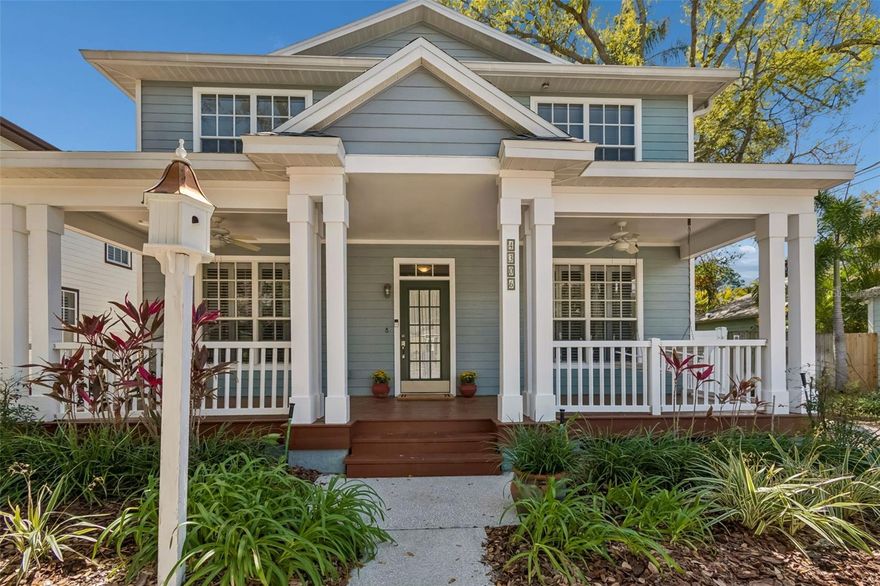 This charming two-story home offers beautiful curb appeal and a freshly refreshed exterior, creating a warm and welcoming first impression. Inside, you’ll find a functional layout featuring a dedicated office/living room, formal dining room, and an open-concept kitchen that flows into the family room, perfect for everyday living and entertaining. Upstairs includes four very spacious bedrooms and two full bathrooms, while a convenient half bath downstairs serves guests. Step outside to your own private retreat featuring an enclosed lanai, a sparkling backyard pool and a detached two-car garage. Additional updates include a brand-new roof, giving buyers added peace of mind. Best of all, this home offers the opportunity to live in the highly sought-after Plant School District for under a million.