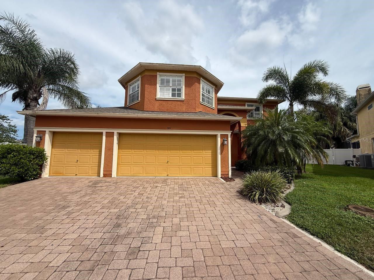 This beautifully designed 5-bedroom, 3-bath POOL home is sure to impress from the moment you arrive! Nestled on a quiet cul-de-sac with lush, manicured landscaping, the home's curb appeal is just the beginning. Step inside to a grand entryway featuring architectural details that add charm and character throughout. The formal living and dining room combo welcomes guests with style, while the eye-catching staircase blends tile and carpet for a unique designer touch. The gourmet kitchen is a true showstopper, boasting granite countertops, two-tone custom wood cabinetry, and a layout that opens seamlessly to the spacious great room, breakfast nook, and views of the sparkling pool. A downstairs bedroom offers flexibility for guests, a home office, or creative space. Step outside to your private backyard oasis! The PebbleTec pool with pavered deck and professionally landscaped surroundings creates the perfect spot for entertaining or unwinding in peace. Plus, pool service is included for hassle-free enjoyment. Upstairs, you'll find a massive primary suite with a custom California Closet system, a versatile bonus area, and three additional generously sized bedrooms. Don't miss your chance to rent this exceptional home sits a rare find that combines luxury, space, and comfort in one incredible package! In addition to the advertised base rent, all residents are enrolled in the Resident Benefits Package (RBP) for $50.00/month which includes HVAC air filter delivery, credit building to help boost your credit score with timely rent payments, utility concierge service making utility connection a breeze during your move-in, and much more! More details upon application. Pets welcome, 2 max, no aggressive breeds. Pool care included in rent. Occupied and Available 09/19/2025!