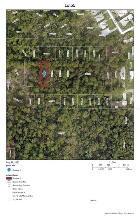 Lot 55 KAREN DRIVE MOUNT DORA FL 32757