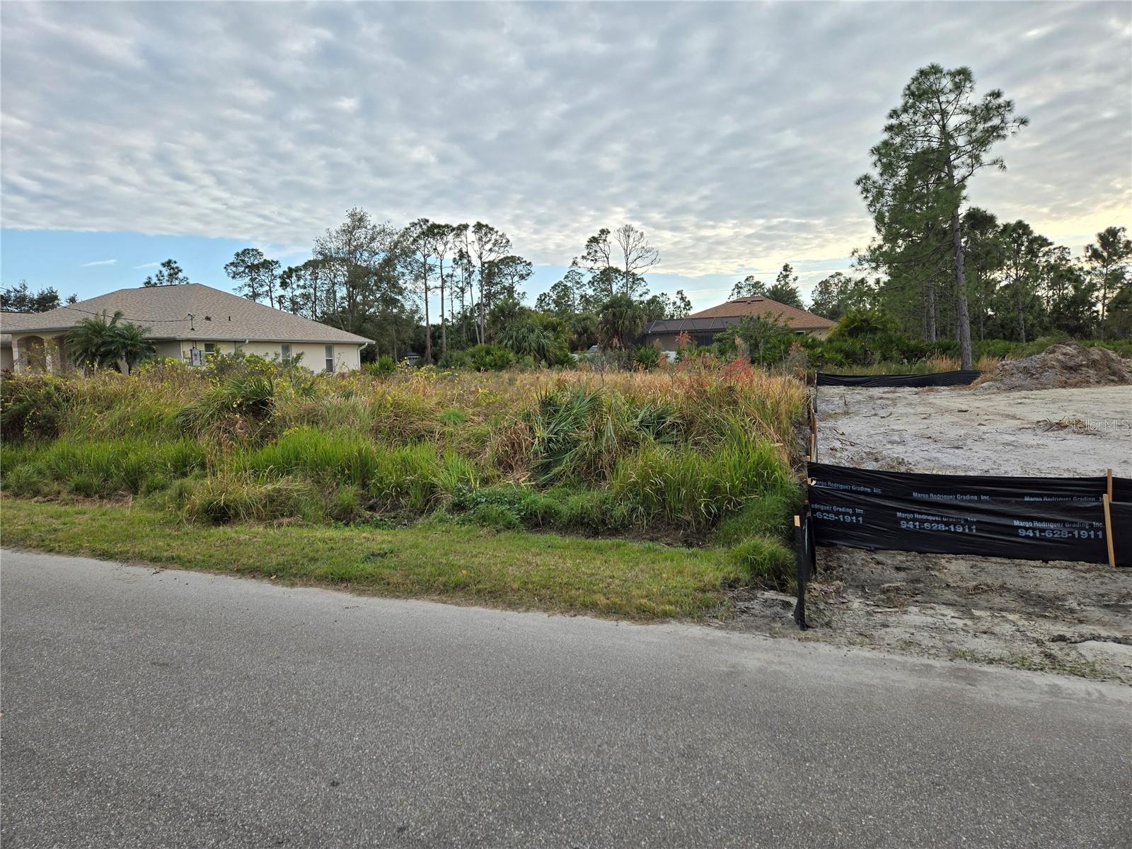 Great lot in an area of new homes. The site has been cleared, leveled and prepared for approved construction a few years ago. Savings of about $15,000 to the new owner. No Scrub Jay issues since no trees on the lot. Short ride to the Toledo Blade exit, Suncoast Technical Center, golf courses, Atlanta Braves Spring Training Stadium, the new Aquatic Park, and multitude of shops and restaurants. Owner is a licensed realtor.