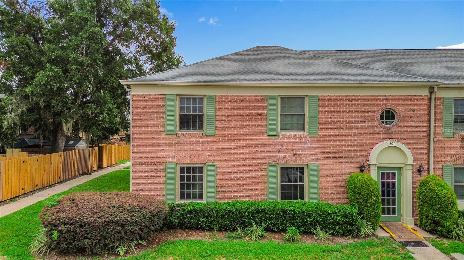 Welcome to lakeside living on beautiful Lake Howell! This charming 2/1, first-floor end unit in the desirable Georgetown community offers almost 900 square feet of comfortable living space. The open floor plan features a bright and spacious living and dining room combination with a cozy work/study spot already created. Enjoy the easy maintenance and convenience of stainless appliances in the kitchen, tile floors throughout and an in-unit stackable washer and dryer. The bathroom has been tastefully updated with a marble-topped vanity, newer mirror, lighting and plumbing fixtures. A rear lanai and enclosed courtyard provides plenty of space for outdoor lounging and casual barbecues. Beyond your courtyard you will find a large community green space and the stunning Lake Howell, a 400 acre ski lake with a private community boat ramp, onsite boat and jet ski parking. You will love fishing, kayaking, boating and bird watching on Lake Howell! Community amenities include a sparkling swimming pool, clubhouse, and convenient car wash stations, with maintenance fees covering water, sewer, and trash. Ideally located adjacent to Maitland and Winter Park, this condo places you close to shopping, dining, entertainment, and public transit, offering both comfort and convenience. UCF, Valencia College, Rollins and Full Sail are all less than 20 minutes away. Don’t miss the opportunity to own this beautiful condo and embrace the Florida lifestyle. Schedule your showing today!