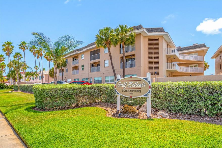 Beachfront Living at Its Finest – Fully Remodeled & Turnkey. Welcome to this beautifully maintained beachfront condo offering the perfect blend of comfort and upscale style. Completely remodeled from top to bottom, this turnkey residence showcases high-end finishes and thoughtful upgrades throughout. Step inside to an open-concept layout created by removing walls to maximize space and natural light. The stunning kitchen features quartz countertops, brand-new appliances, and sleek cabinetry, all flowing seamlessly into the main living area—perfect for entertaining or relaxing after a day at the beach. This unit offers 2 spacious bedrooms and 2 full bathrooms, including a modern walk-in shower. Every detail has been carefully curated, from new flooring and fresh paint to all-new hurricane windows, sliding glass doors, and interior doors. Major system upgrades include updated electrical and plumbing, providing peace of mind for years to come. Enjoy your private balcony with additional storage—ideal for beach chairs, bikes, and more. Take the elevator down and your feet are in the sand—true beachfront convenience. Pool awaits you, for those days you just want to wade in the pool. Under building reserved parking for one plus plenty of guest parking in the front of building. Additional highlights include: Roof replaced in 2025 (assessment fully paid).  One of the lowest HOA fees on the beach, Ideal as a personal getaway or income-producing rental. Just bring your suitcase—everything else is ready for you to enjoy the ultimate coastal lifestyle.