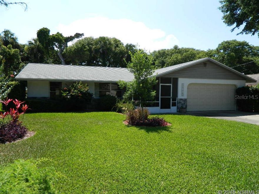 FANTASTIC BEACHSIDE 3BR/2BA HOME LOCATED WITHIN WALKING DISTANCE TO THE BEACH AND FLAGLER AVE.  DO NOT MISS OUT ON THIS WELL CARED FOR, METICULOUSLY LANDSCAPED HOME FEATURING SCREENED IN ENTRY, GALLEY STYLE KITCHEN, SEPARATE DINING AREA,  SEPARATE LIVING AND FAMILY ROOMS, SKYLIGHT, ENCLOSED FLORIDA ROOM, CEDAR LINED WALK-IN MASTER CLOSET,  ON SUITE MASTER BATHROOM, TRANQUIL BACKYARD WITH ROOM FOR POOL,  AND MORE. THIS SOLID CONCRETE BLOCK HOUSE IS A BLANK CANVAS AND IS READY TO BE CALLED HOME. ;Water: City