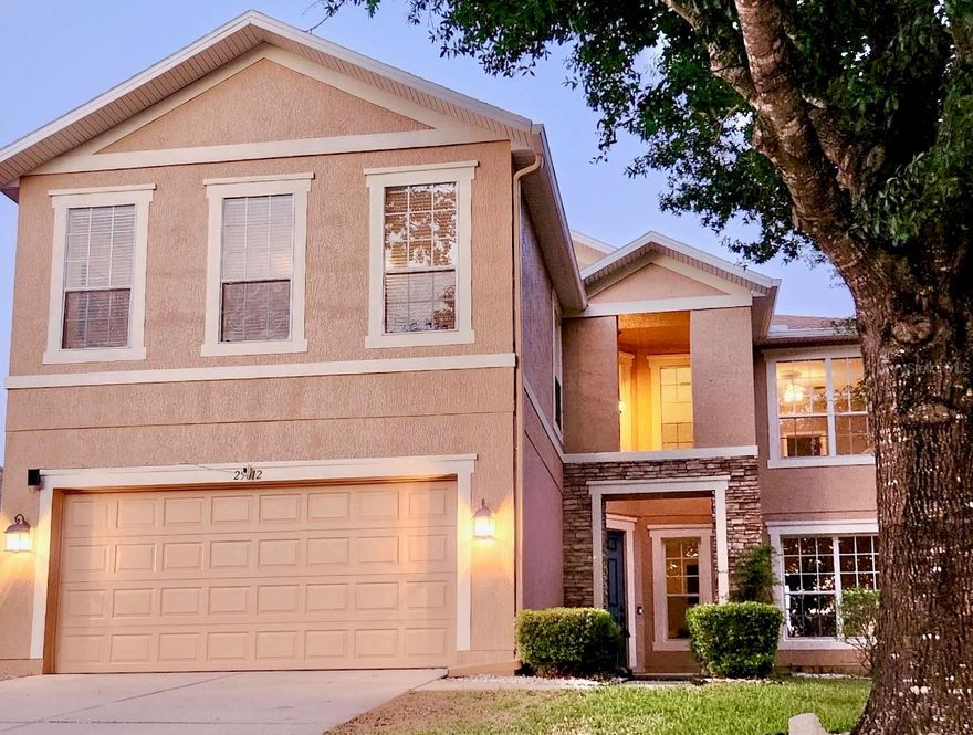 Welcome home—where modern upgrades, smart home convenience, and spacious living come together on a quiet cul-de-sac with nearly a quarter acre of land.

This beautifully refreshed home features 4 bedrooms, 2.5 bathrooms, plus a versatile flex room—perfect for a home office, guest space, or optional 5th bedroom. From the moment you arrive, you’ll notice the freshly repainted interior and exterior, creating a clean, modern feel throughout.

Inside, luxury vinyl flooring flows seamlessly across the main living areas, enhancing both style and durability. The home offers multiple living spaces, including formal living and dining rooms, along with a welcoming family room ideal for everyday living or entertaining.

The expansive kitchen features ample cabinetry, generous prep space, and a picturesque view of the backyard—perfect for both casual meals and hosting gatherings.

Upstairs, you’ll find a large bonus/flex space, along with a thoughtfully designed layout that includes a spacious primary suite with dual vanities, a walk-in shower, and a generous walk-in closet. Three additional bedrooms provide flexibility for family or guests, while the upstairs laundry room adds everyday convenience.

Major system updates include:

NEW roof Jan 2024
NEW luxury vinyl flooring
Fresh interior & exterior paint 
Dual A/C units (main unit ~3 years old; upstairs unit replaced Oct 2024)

This home is also equipped with smart home technology, including:

Ecobee smart thermostat
Monitored sprinkler system
Ring cameras (front door & garage)
Smart light switches

Step outside to your private backyard retreat, featuring a covered porch, firepit area, and vinyl fencing—ideal for relaxing evenings or entertaining under the Florida sky.

Located just minutes from Mount Dora and Apopka, with easy access to SR-429 and FL-46, and close to scenic parks, trails, and natural springs, this home offers both convenience and lifestyle.

Move-in ready, thoughtfully updated, and designed for modern living—schedule your private showing today!