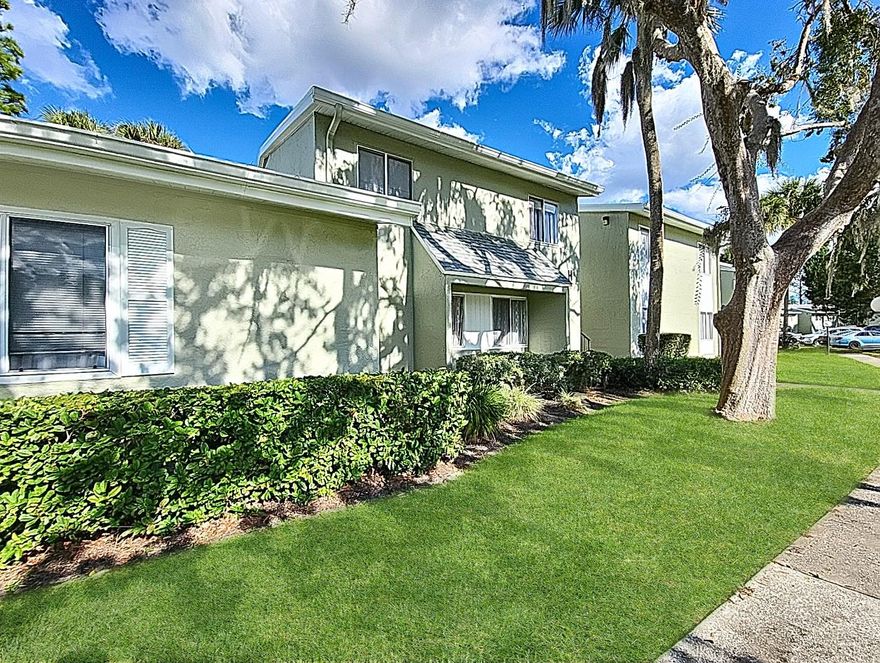 Welcome to this turnkey condo located in the heart of Silver Springs Shores, Ocala, Florida! This fully furnished 2nd-floor condo in Fairways #4 offers a perfect blend of comfort and style. Boasting 2 bedrooms and 2 baths, this meticulously maintained residence provides a cozy haven with a stunning view of Lake Sparkle and the 15th hole of the Silver Springs Shores Golf & Country Club.

With 1072 square feet under air and a total of 1228 square feet under roof, this condo is spacious and inviting. The updated kitchen is a chef's delight, featuring modern amenities and a stylish design. The main living area and bedrooms are adorned with plush carpeting for a warm and inviting atmosphere, while the kitchen and baths showcase durable and easy-to-maintain vinyl flooring.  A stackable washer and dryer are located in the 2nd full bath.

Unwind and savor the breathtaking scenery from the enclosed lanai, where you can enjoy a panoramic view of Lake Sparkle and the golf course. The added bonus of modified storage ensures that you have ample space for all your belongings.

As part of the Fairways #4 community, you'll enjoy the convenience of HOA fees that cover maintenance on common areas and the exterior of the building. Additionally, the fees include insurance, basic cable TV, access to the community pool, and garbage pickup. This hassle-free living allows you to focus on the things that matter most.

Discover a vibrant community just 5 minutes away at the Silver Springs Shores Community Center, offering heated pools, basketball courts, pickleball, and a plethora of indoor activities—all for the incredibly affordable annual fee of $5.00. Embrace the Florida lifestyle and make this condo your new home, where tranquility and recreation converge in perfect harmony.