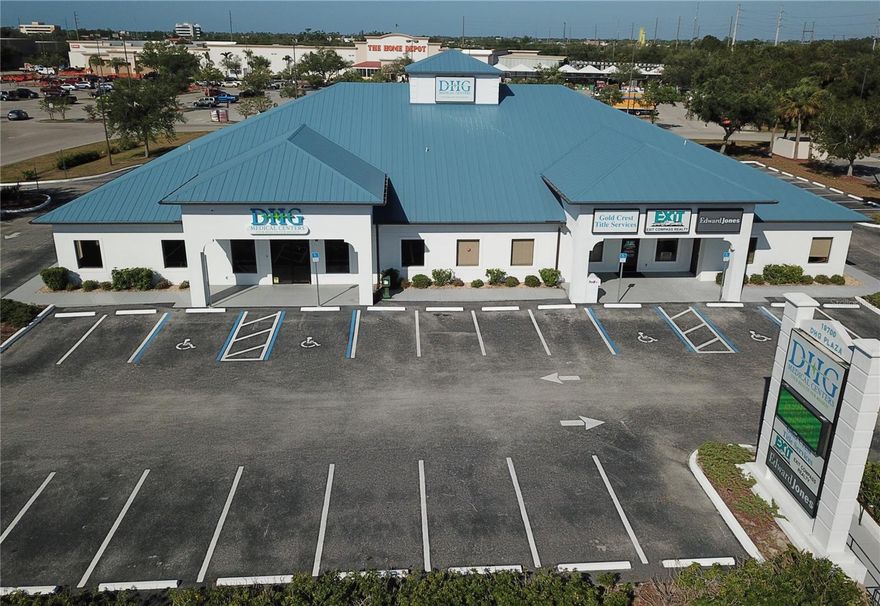PRICE REDUCTION!! This approximately 12,000 SF Medical/Office building has undergone a complete remodeling and is now fully leased with tenants from the medical, real estate, and financial sectors. This prime investment property is offered  with new leases at higher than market rents and is trading at nearly a 7% cap rate. The majority of the building will be occupied by the seller under a ten-year lease agreement at $35.00/SF with annual escalations. A substantial renovation costing nearly $2 million has been completed on the main section of the building. This renovated space will now house a primary care medical practice and an urgent care facility, enhancing the building's value and appeal.
Located conveniently on Cochran Boulevard, at the hard corner of Peachland and Cochran Boulevard, this property offers maximum exposure and easy access. This strategic location is ideal for attracting both foot traffic and patients who require urgent and primary care services.