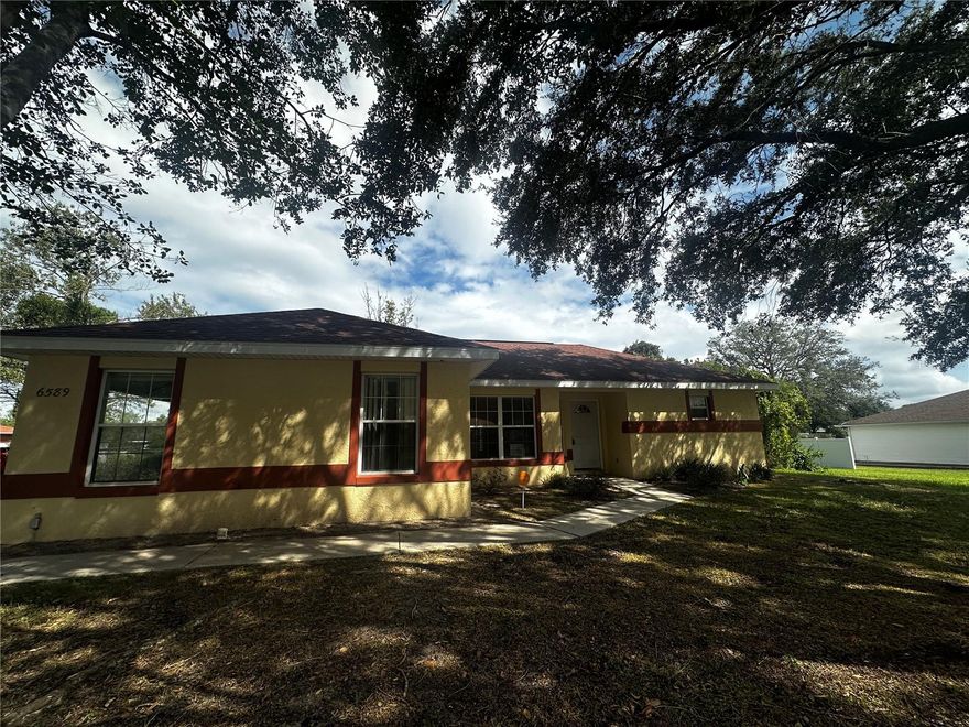 Large 2 bedroom home with a fenced in back yard located in SW Ocala close to shopping, restaurants, entertainment, and more! LVP flooring, new paint, recently updated!