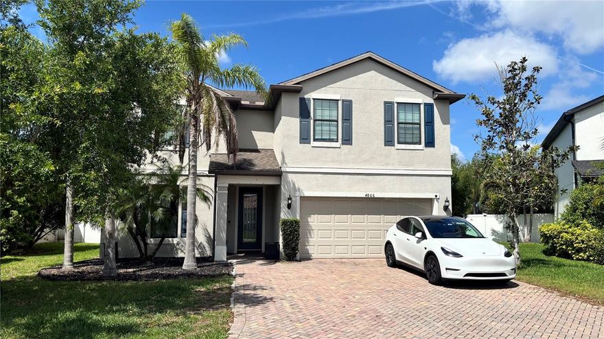 Welcome to this beautifully maintained 5-bedroom, 3-bath home in the highly sought-after Crossings Creek Preserve community! Built in 2015, this spacious two-story residence offers over 2,800 square feet of thoughtfully designed living space perfect for both everyday living and entertaining. Inside, you’ll find an open and inviting layout featuring a large great room, ceramic tile flooring in the main living areas, and a well-appointed kitchen complete with stone countertops, ample cabinetry, and modern appliances. The generous primary suite provides a peaceful retreat, while the additional bedrooms provide flexibility for family, guests, or a home office. Step outside and enjoy your own private in-ground pool with a spacious outdoor area—ideal for quiet evenings at home or hosting gatherings year-round. Seller is offering a $10,000 buyer credit that can be used toward cosmetic updates, closing costs, or an interest rate buy-down, giving you the flexibility to make this home truly your own while adding immediate value. Conveniently located near I-75, shopping, dining, top-rated schools, and just a short drive to Gulf Coast beaches and downtown Sarasota. With low HOA fees and no CDD fees, this home combines comfort, convenience, and opportunity.