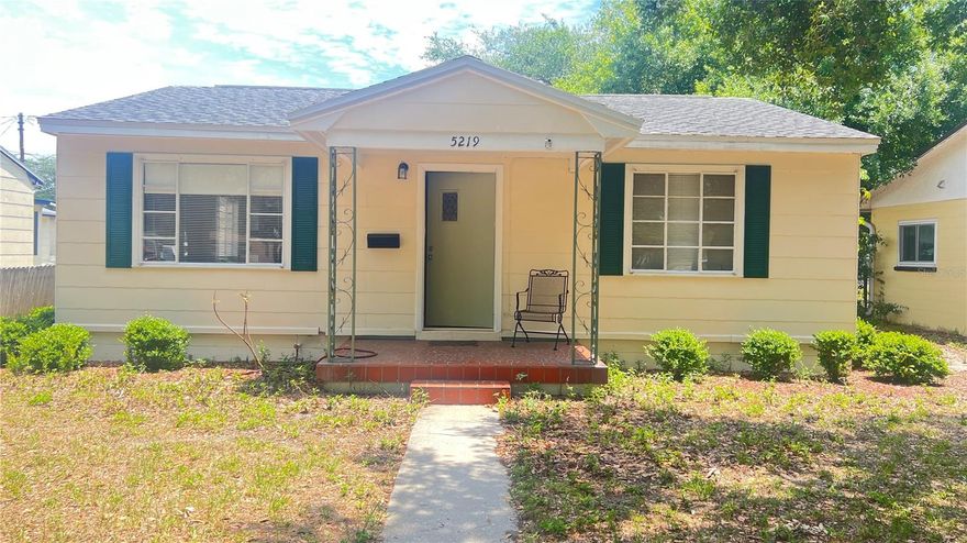 Charming 2-bedroom, 1-bath bungalow-style condo in desirable North St. Petersburg  featuring beautiful wood floors, a full kitchen, and a bright Florida room perfect for relaxing or additional living space. The home includes a tub/shower combination bath, tasteful window treatments, and an attached single-car garage with convenient alley access.

Step outside to enjoy the lovely private backyard complete with a covered patio and cozy fire pit — ideal for entertaining or quiet evenings at home.

Conveniently located near Gateway Plaza shopping and grocery stores, public transportation, and easy access to I-275, making commuting and everyday errands simple and convenient.