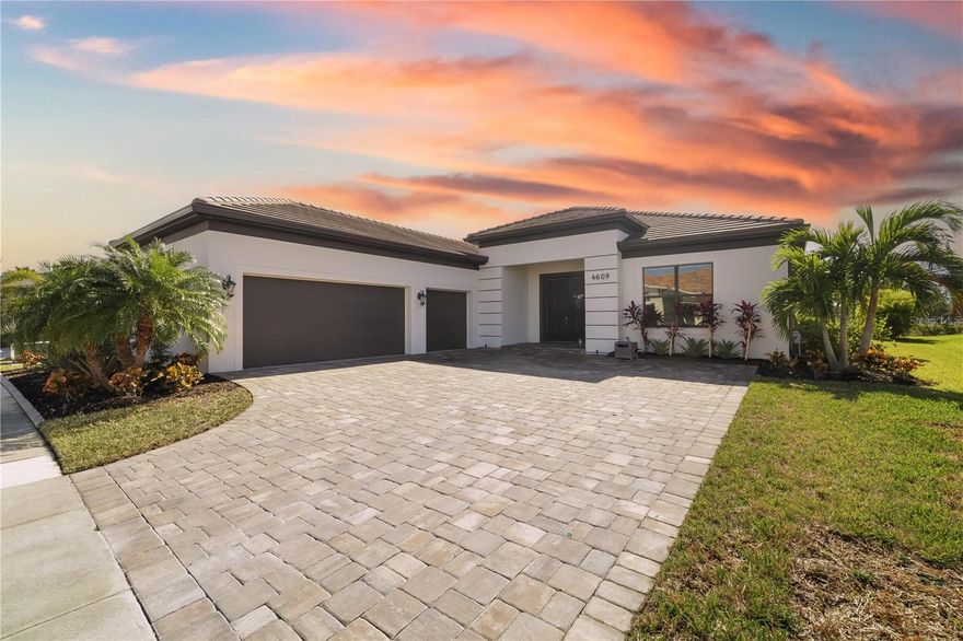 Welcome to the Asher model by Cardel Homes, a meticulously designed residence offering 2,300 square feet of luxurious living space in the gated Worthington community of Sarasota. This thoughtfully crafted home features 3 spacious bedrooms and 3 well-appointed bathrooms, providing ample space for families of all sizes.

The versatile den/office has been transformed into an additional bedroom, making it ideal for growing families seeking extra space. Additionally, the flex room, complete with a full bath, opens directly to the outdoor living area and pool. This adaptable space is perfect for an executive office, home gym, game room, or any purpose that suits your lifestyle.

The Asher's open-concept design seamlessly connects the gourmet kitchen, dining area, and family room, creating an inviting environment for both daily living and entertaining. High-end finishes, tray ceilings in the family room and primary bedroom, and expansive windows enhance the home's elegance and natural light.

Situated in Worthington, residents enjoy the benefits of no Community Development District (CDD) fees and low Homeowners Association (HOA) fees, making it an affordable choice without compromising on quality. The community's prime location offers easy access to Sarasota's top amenities, including pristine beaches, world-class golf courses, picturesque parks, and premier shopping destinations. Notably, the vibrant Lakewood Ranch area and the upscale Waterside Place are just a short drive away, providing a plethora of dining, shopping, and entertainment options. 

Experience the perfect blend of luxury, convenience, and community in the Asher model at Worthington—a place you'll be proud to call home.