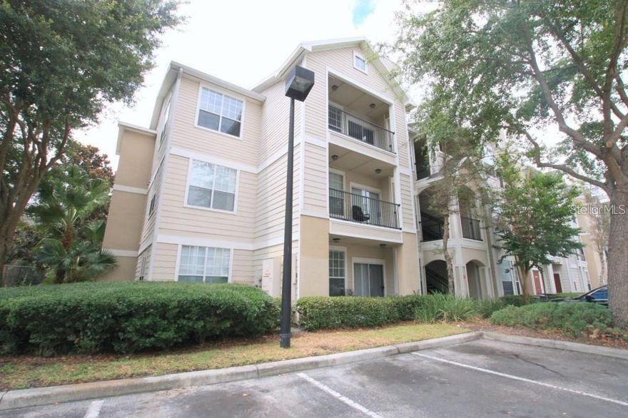 Discover modern comfort and serene living in this beautifully appointed 2-bedroom, 2-bathroom third-floor condo in the sought-after gated Bordeaux community. Spanning approximately 1031 square feet, this gem offers an open-concept layout perfect for effortless entertaining or cozy evenings in. Step inside to gleaming laminate flooring in the living areas, a chef-inspired kitchen boasting beautiful countertops, stainless steel appliances, ample cabinetry and a spacious pantry. The adjacent dining space flows seamlessly into the living room, where sliding glass doors open to your private balcony—ideal for morning coffee with views of the lush community greenery.
Retreat to the primary suite, featuring a generous walk-in closet and an en-suite bathroom with a luxurious soaking tub and updated fixtures for ultimate relaxation. The second bedroom serves as a versatile guest room or home office, complemented by a full guest bath. 
Nestled in vibrant Ocoee's West Oaks neighborhood, you'll enjoy resort-style amenities like a sparkling community pool, clubhouse with fitness center and billiards, playground, and walking trails—all within a short stroll. Just minutes from major highways (SR 429 and I-4), West Oaks Mall, Publix, trendy dining at Winter Garden Village, and top-rated schools, this location blends suburban tranquility with Orlando's excitement. Close to Lake Apopka for outdoor adventures and only 20 minutes from downtown Orlando.
Priced competitively in today's market, this turnkey condo is a rare opportunity for first-time buyers, downsizers, or savvy investors. Don't miss your chance—schedule a showing today and elevate your lifestyle! HOA fees cover water, sewer, trash, and community maintenance.