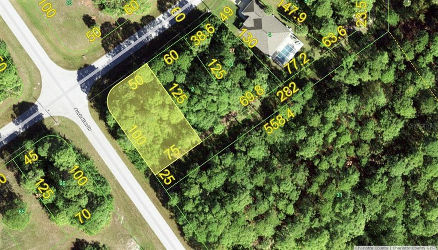 CORNET LOT!!!Rotonda Lakes! Not in a Scrub Jay Habitat per the Charlotte County website 02/13/23 (please reconfirm during due diligence). Convenient to shopping, dining, banking, fishing and BEAUTIFUL BEACHES!!!! New construction is everywhere you look and you can be part of the action. Information about local builders is available upon request. Also great for self directed IRAs, 401Ks and other investment portfolios. 8.9 MILES TO ENGLEWOOD BEACH!!